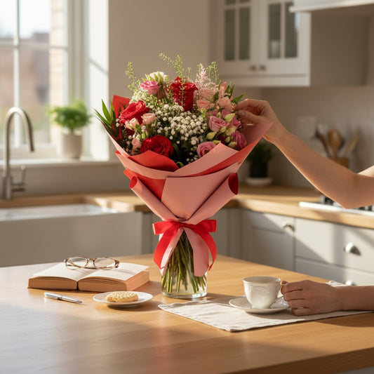 Buchet „Romantic Whisper” About Flowers