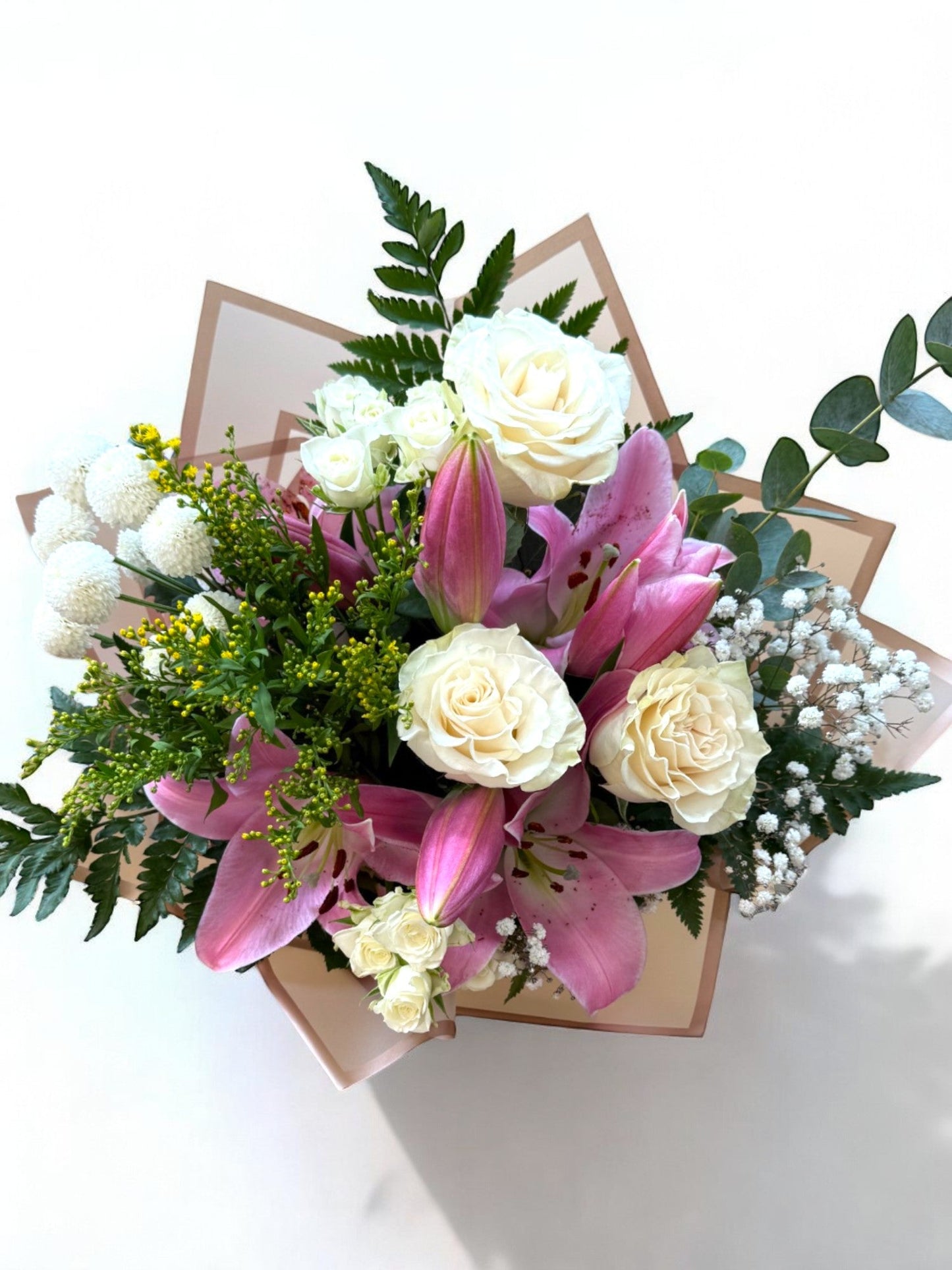 Buchet Pink Whisper About Flowers