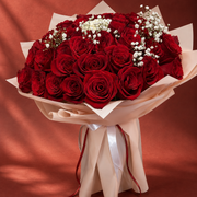 Buchet 51 Trandafiri Rosii