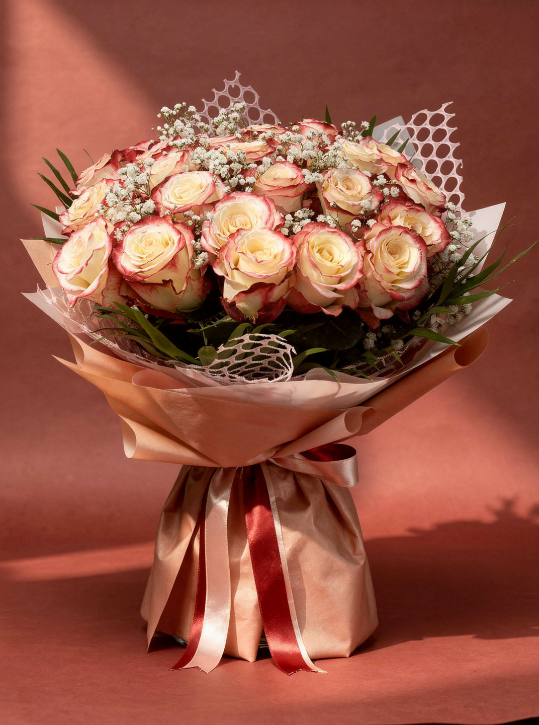 Buchet 25 trandafiri Sweetness